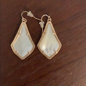Kendra Scott Alex White Earrings